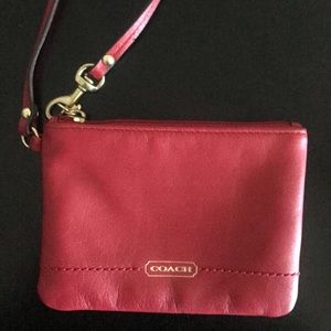 Coach wristlet